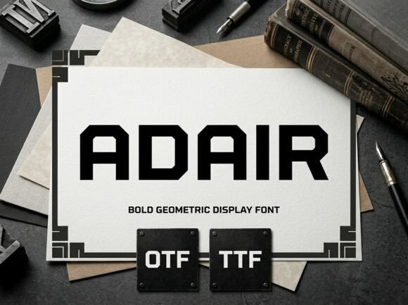 Adair: The Display Typeface That Elevates Your Brand Identity