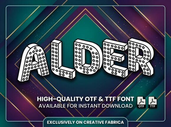 Alder Display Typeface: Elevate Your Small Business Brand
