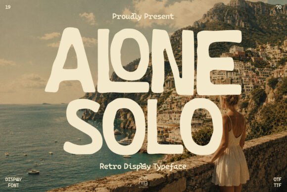 Alone Solo: A Premium Display Font for Authentic Brand Identity