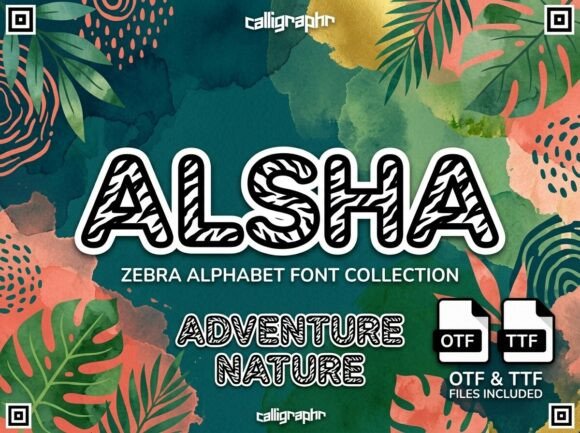 Alsha: A Stunning Display Typeface for Editorial Design