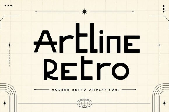 Artline Retro: The Modern Display Font for Handmade Branding