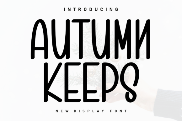 Autumn Keeps: A Handwritten Font for Cozy Small Business Branding
