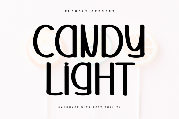 Candy Light: A Sweet Handwritten Display Font for Cozy Branding
