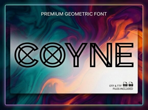 Coyne: The Premium Display Font for Handmade Product Labels