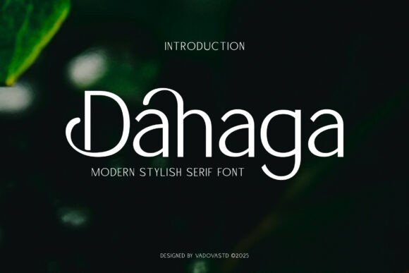 Dahaga Typeface Review: A Minimalist Display Font for High-Fashion Branding