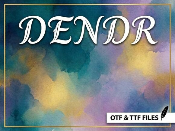 Dendr: The Premium Display Font for Scroll-Stopping Campaigns