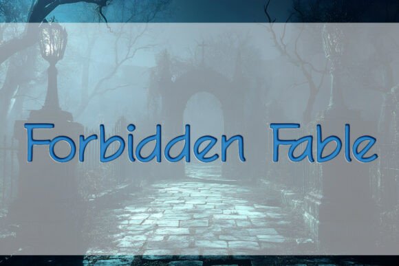 Forbidden Fable: The Premium Display Font for Bold Brand Identity