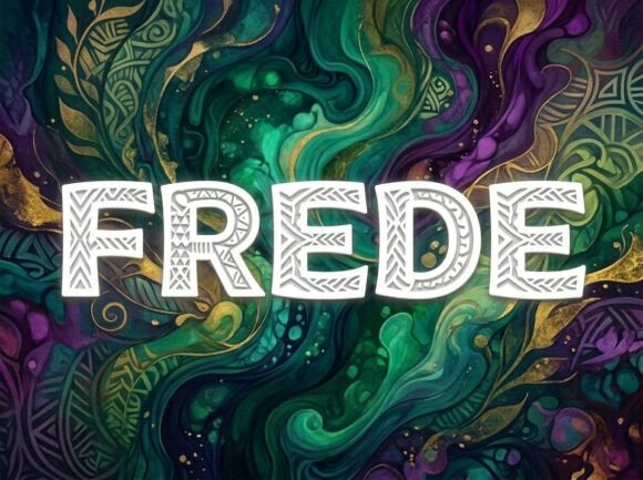 Frede: A Premium Display Typeface for Editorial Identity