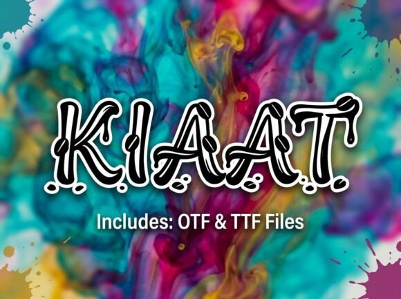 Kiaat: A Fluid Display Typeface for Editorial Design
