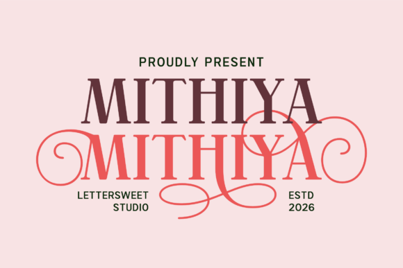 Mithiya: The Elegant Serif Font for Timeless Editorial Design