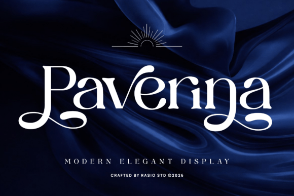 Paverina: The Modern Serif Font for Elegant Editorial Design