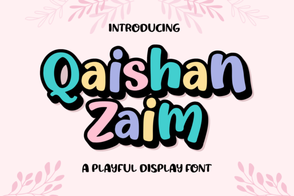 Qaishan Zaim: The Premium Display Font for Scroll-Stopping Campaigns