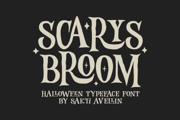 Scarys Broom: A Creative Serif Font for High-Impact Campaigns