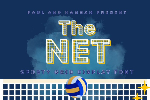 The Net: A Bold Display Typeface for Modern Web Design