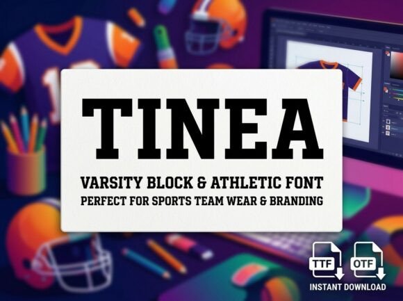 Tinea: The Heroic Display Typeface for Modern Web Design
