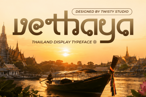 Vethaya: A Premium Display Typeface for Modern Campaigns