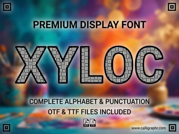 Xyloc: A Stunning Display Typeface for Bold Digital Branding